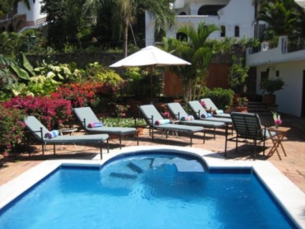 Deck  Area With Pool View