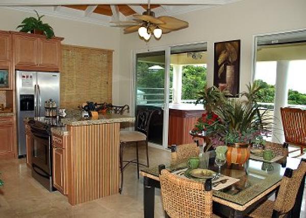Upper Level Kitchen With Beautiful Water Views