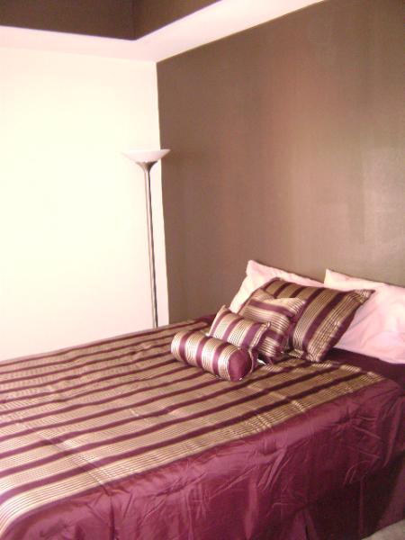 Bedroom # 2 with Queen size bed and T.V/DVD combo