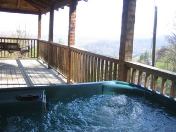 Hot Tub and Hammock with a View