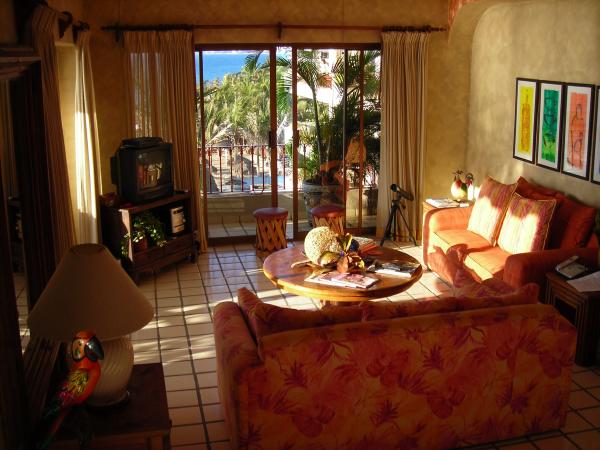 Living Room has spectacular views!
