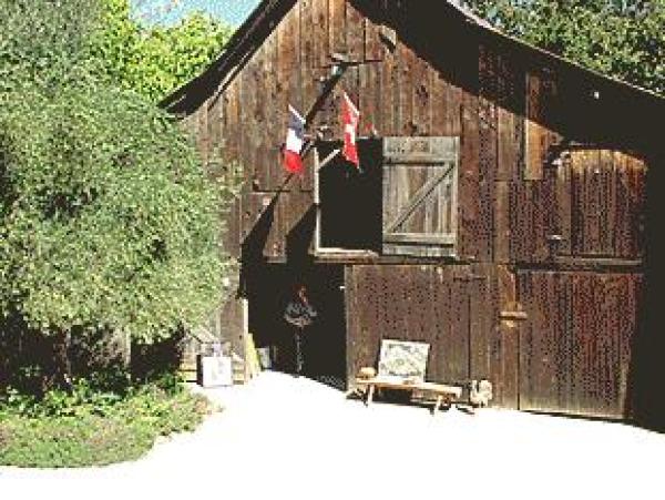 Courtyard with Barns