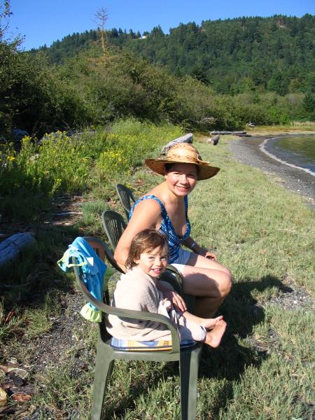 Relax on our private beach