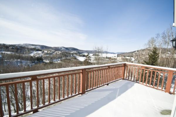 View of Lac Tremblant from main balcony