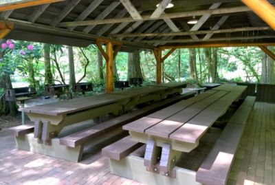 Covered picnic area