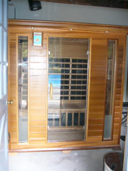 Infrared Sauna in Pool House