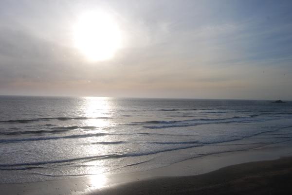 Sunset view from main deck
