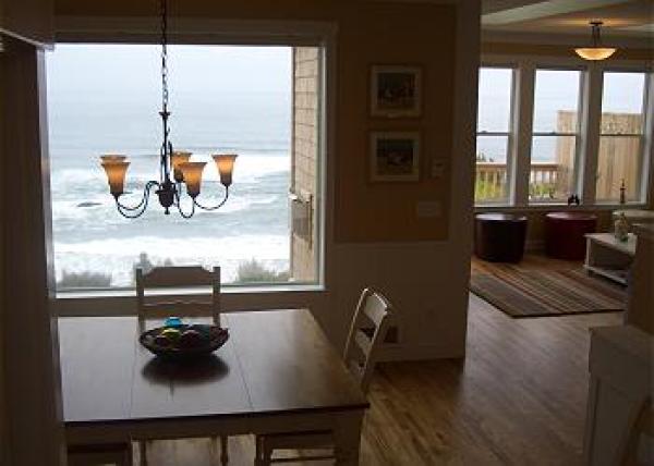 Open Dining Room and Living