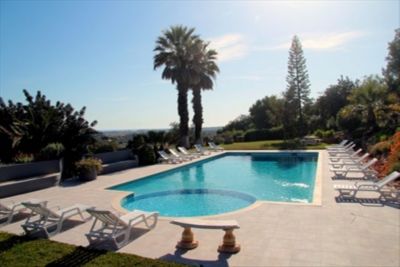 Swimming pool with view