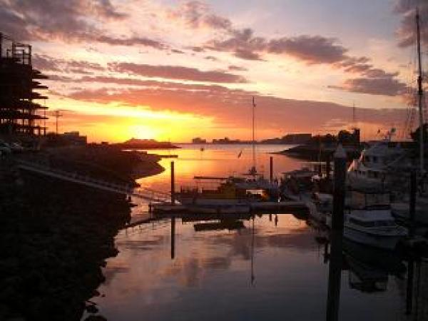 Sunset in Old Port