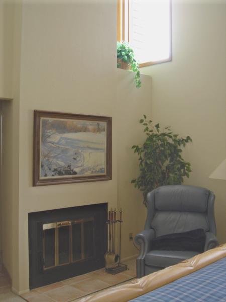 Vaulted Ceilings, Leather Recliner, Master Bedroom