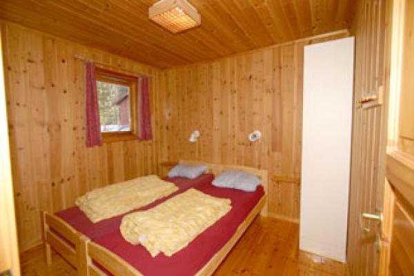 Bathroom with shower and sauna