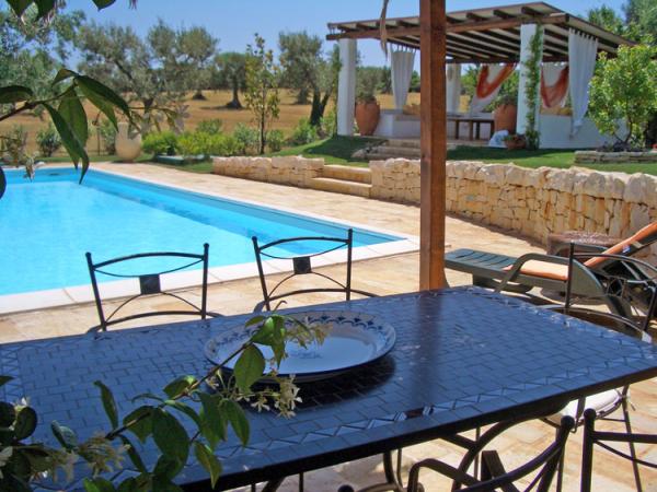 Dinning On Pool Side