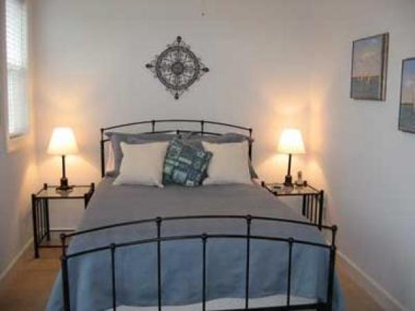 Bedroom #3 The Blue Room features a Queen Bed