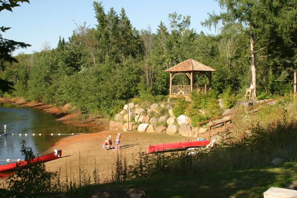 Le Maitre - beach on le Diable river