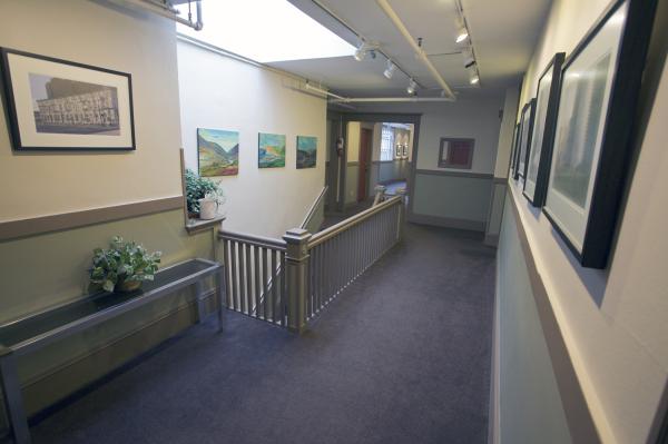 Hallway on 3rd floor at St. John's.