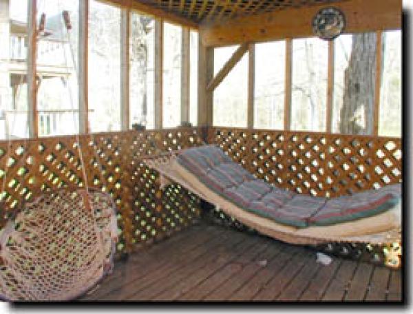 Screened In Hammock Room