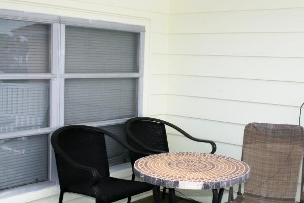 Upstairs porch