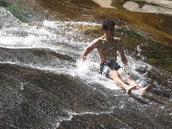 Slading Rock near Asheville