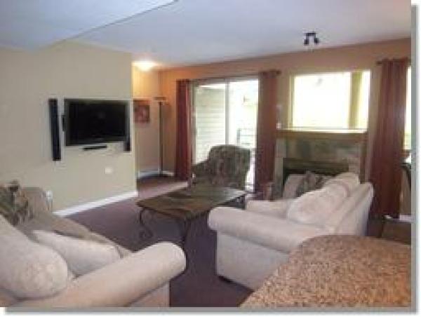 Living Room with Gas Fireplace