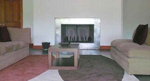 Ground floor with radiant heat and oversize wood b