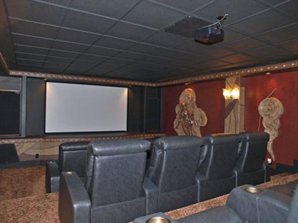 $300,000 Home Theater (Incredible!) seats 8-12