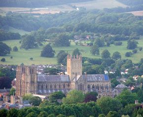 View of Wells Cathedral
