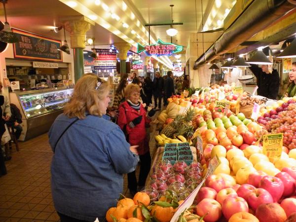 Seattle Pike Street Market - 20 Minutes Drive