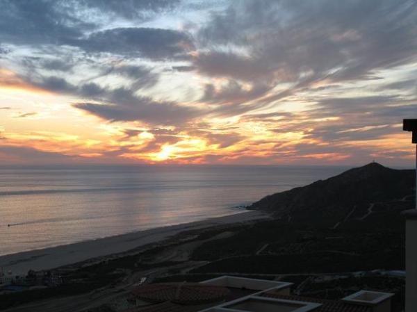 Pacific Ocean & Beach View at Sunset