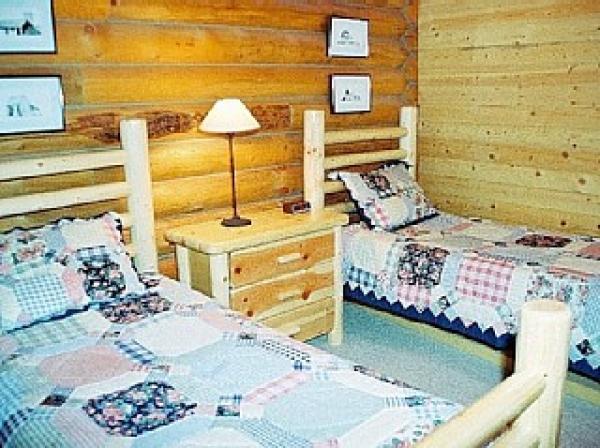 One of two main level bedrooms