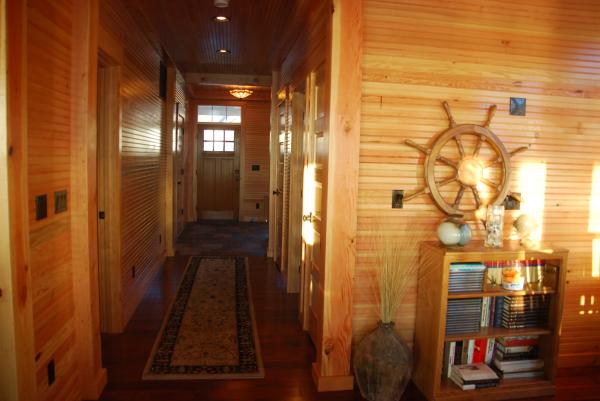 View of frnt door entry from main floor great room