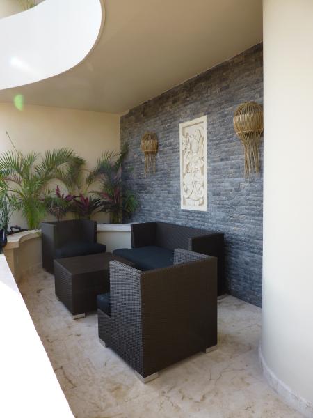 Private, 75 Sq ft balcony off master bedroom