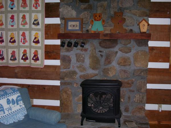 Living Room with Fireplace