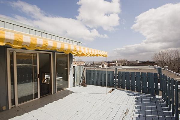 Terrace , completely renovated this year