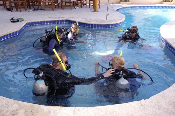 Scuba training