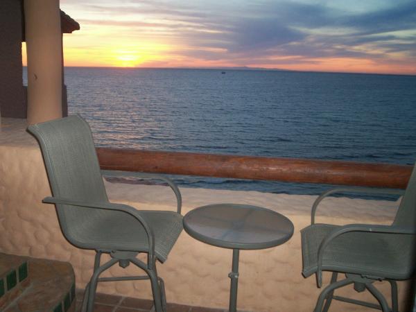 Sunset view from master balcony.