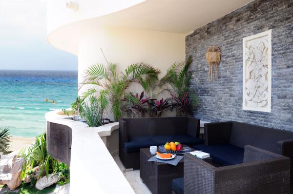 Large, private balcony off Master Bedroom