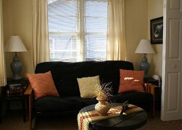 Sitting Area next to bedroom with sleep futon