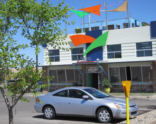 Fully remodeled building with lots of parking