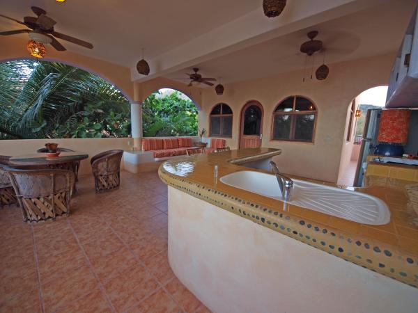 Open Air Kitchen/Living Area Mini Villas