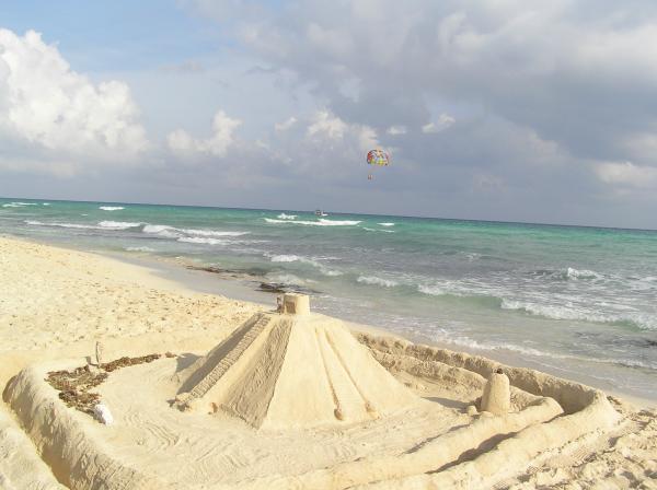 A very quiet private beach!