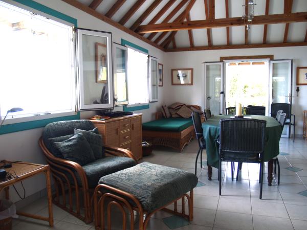 Spacious and elegant living area