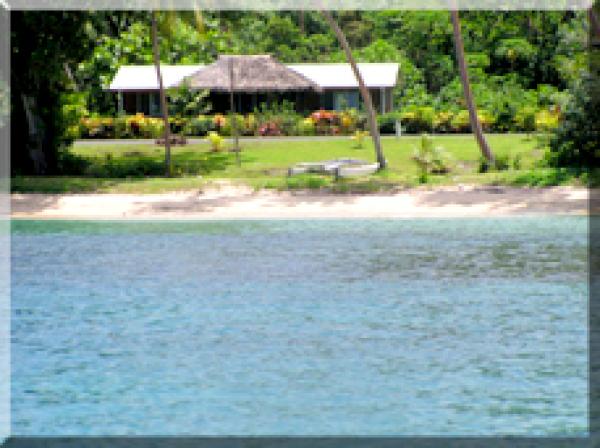 House from beach