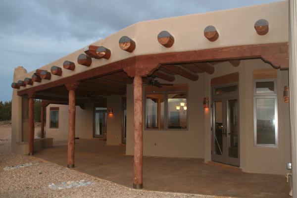 Side view of our home