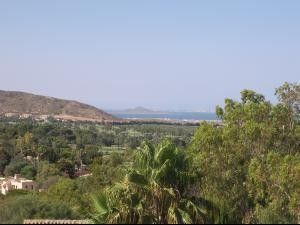 View towards Mar Menor from the sun terrace
