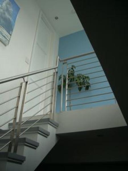 Stairs to Terrace and Master Suite