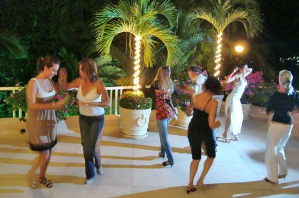Dancing Under the Stars at Majestic Mansion