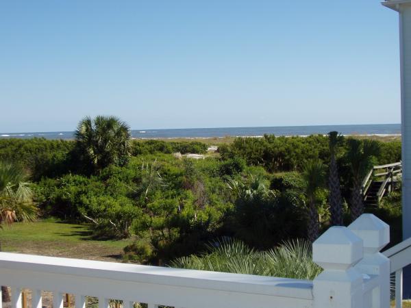 Stunning Ocean View from spacious Deck