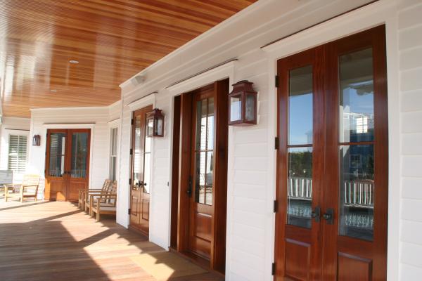 Front Door and Deck