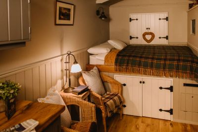 Shepherds Hut Sleeping